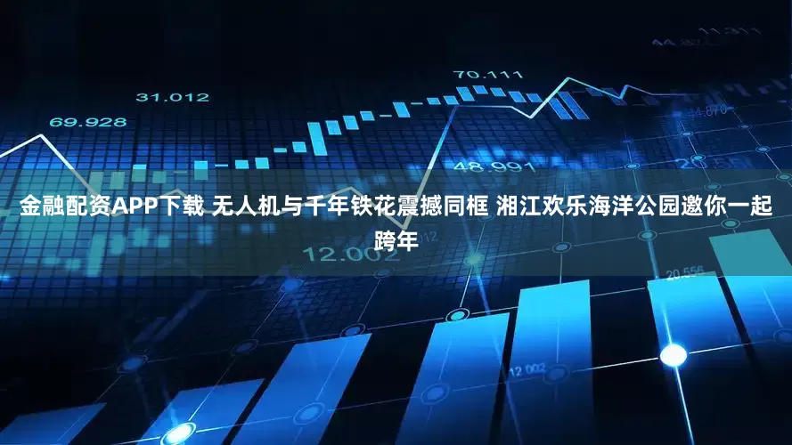 金融配资APP下载 无人机与千年铁花震撼同框 湘江欢乐海洋公园邀你一起跨年